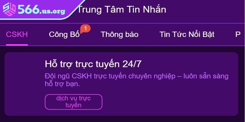 Đội ngũ chăm sóc khách hàng tại đây luôn sẵn sàng hỗ trợ hội viên 24/7