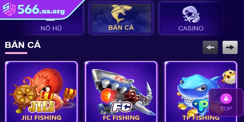 Bắn cá tại 566 mang đến thế giới đại dương rực rỡ