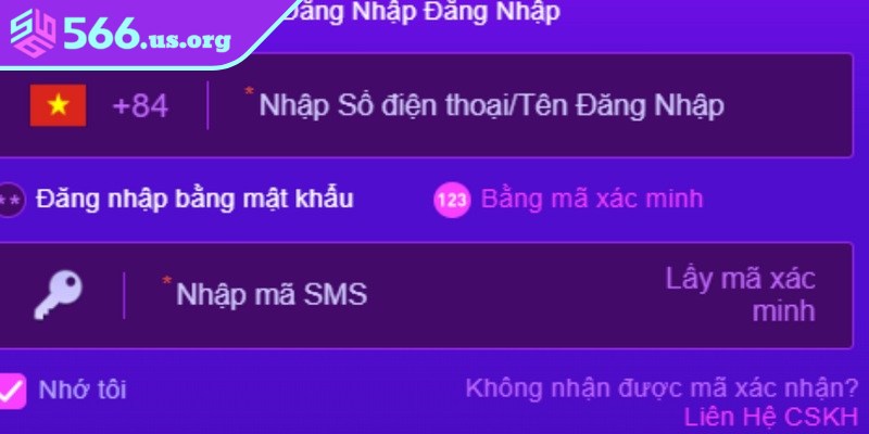 Hướng dẫn game thủ đăng nhập 566 chi tiết