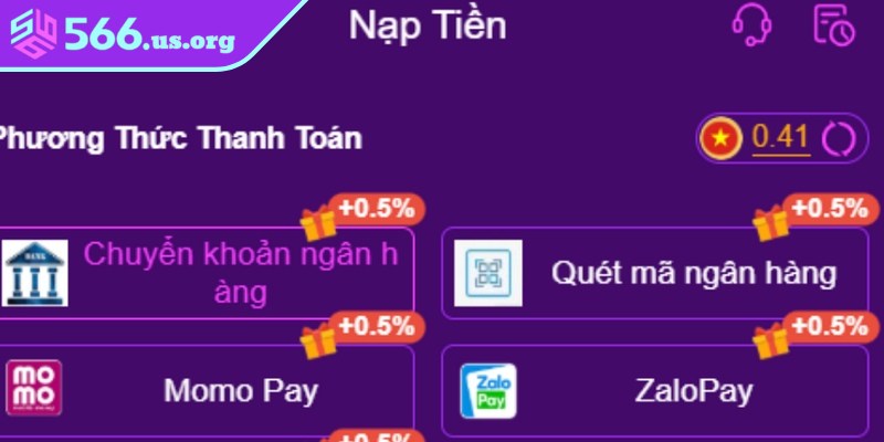 Điều kiện để nạp tiền 566 mà người chơi cần biết