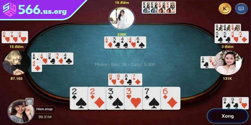 Nền tảng đánh bài trực tuyến 566 được yêu thích nhờ những ưu thế nổi bật 